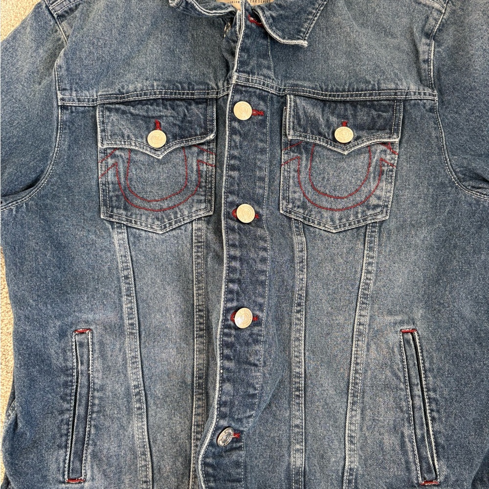 True Religion Blue Denim Jacket
